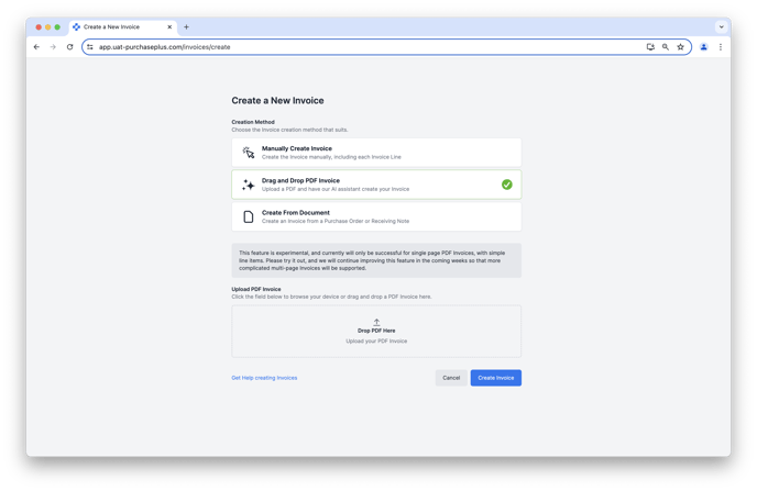 2. Invoice Creator - Drag and Drop AI