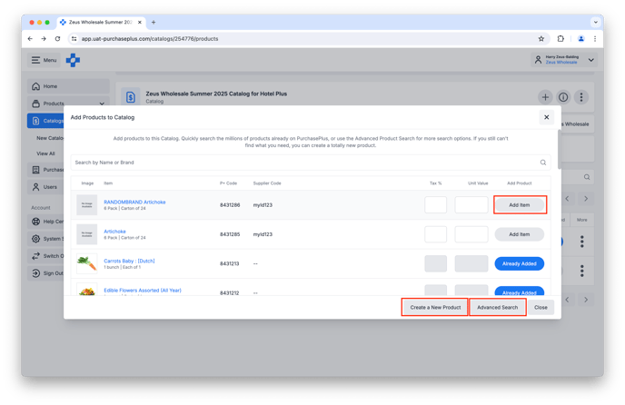 Add Products to a Catalog 3-1