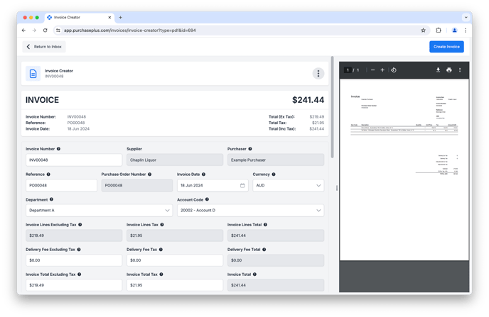 Scan Task in Scanned State